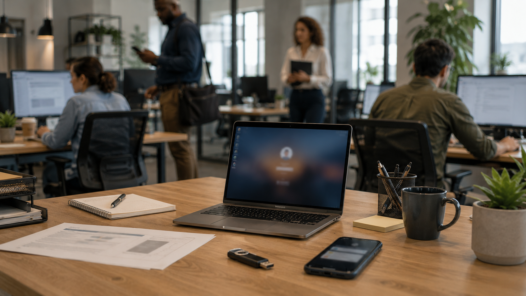 Comportements cyber à risque en entreprise