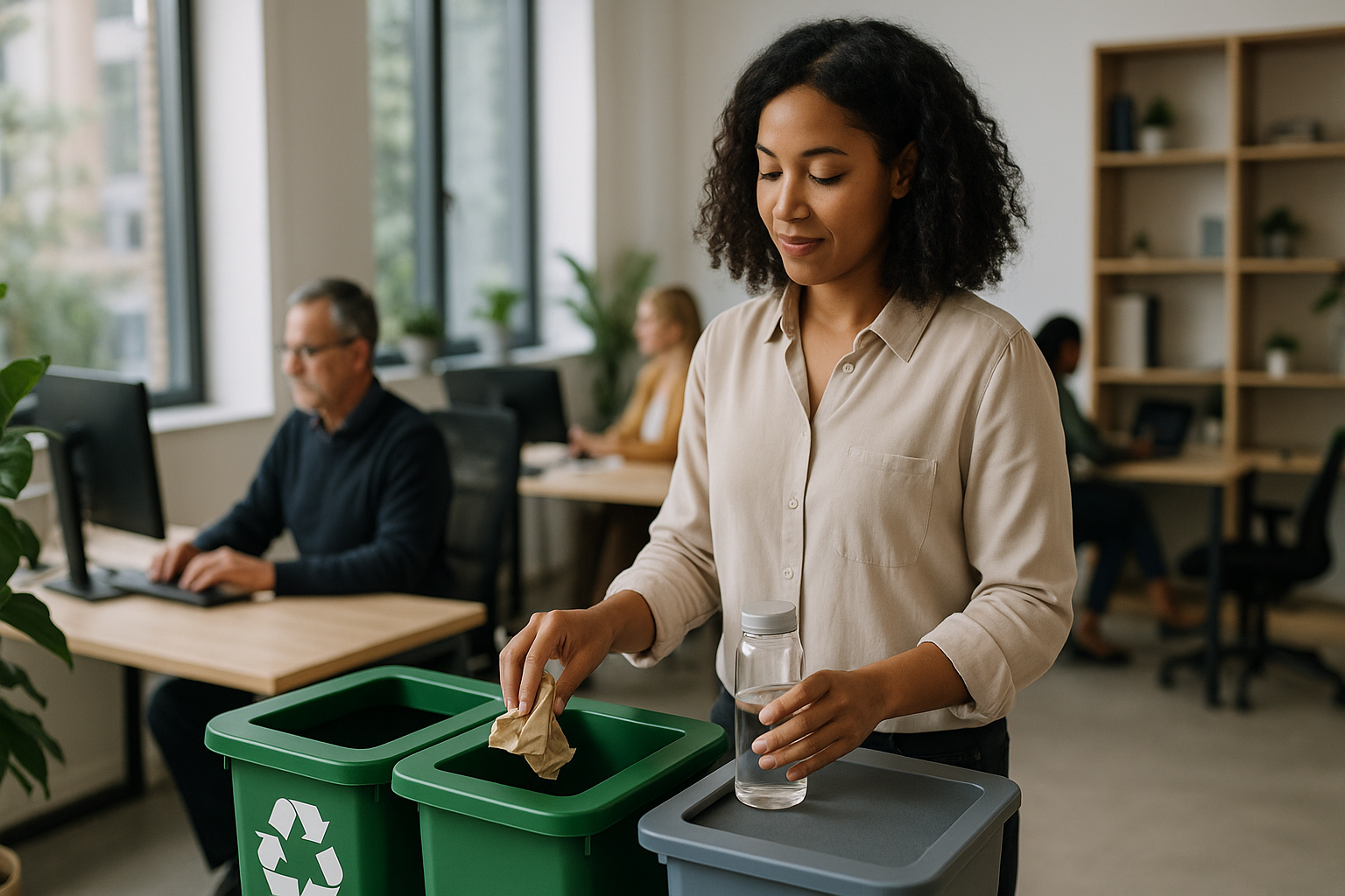 Écogestes au bureau : passer des affiches aux habitudes