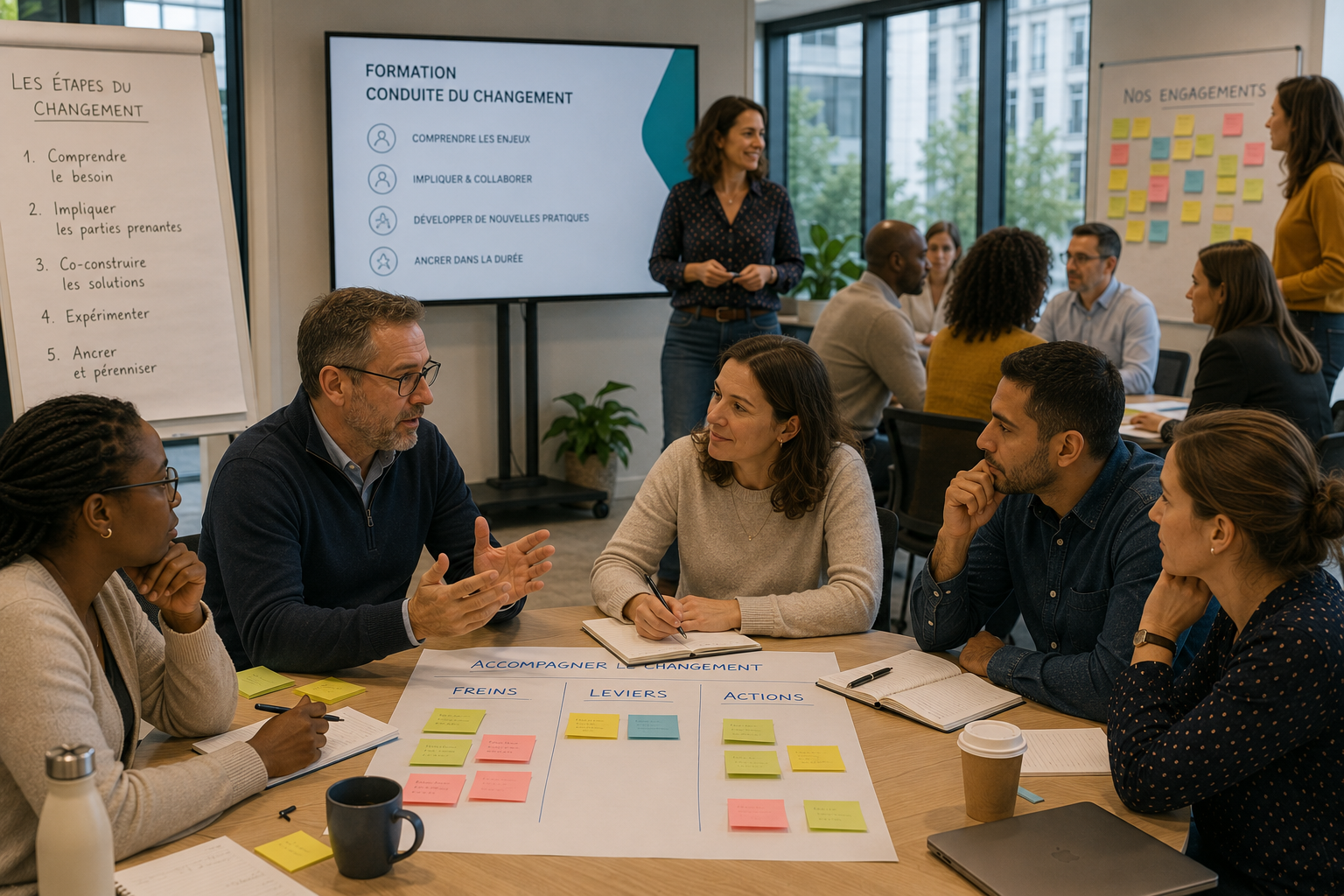 Formation conduite du changement