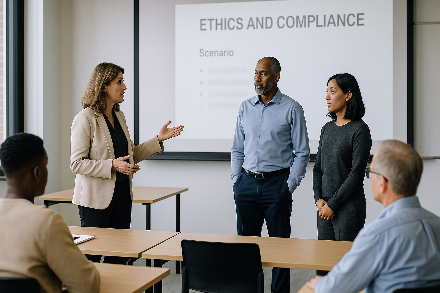 Formation éthique et compliance avec mises en situation