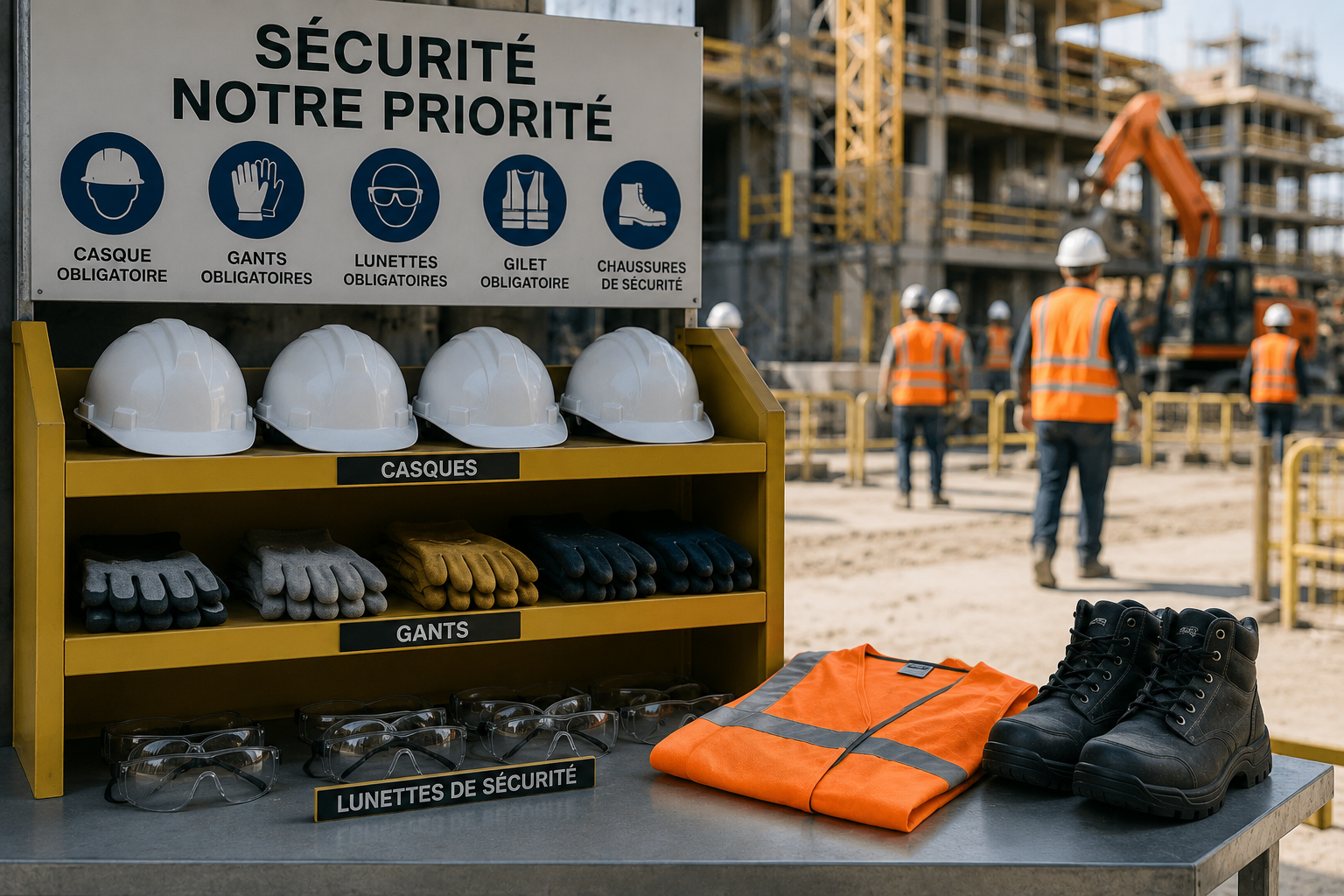 Environnement industriel et sécurité terrain