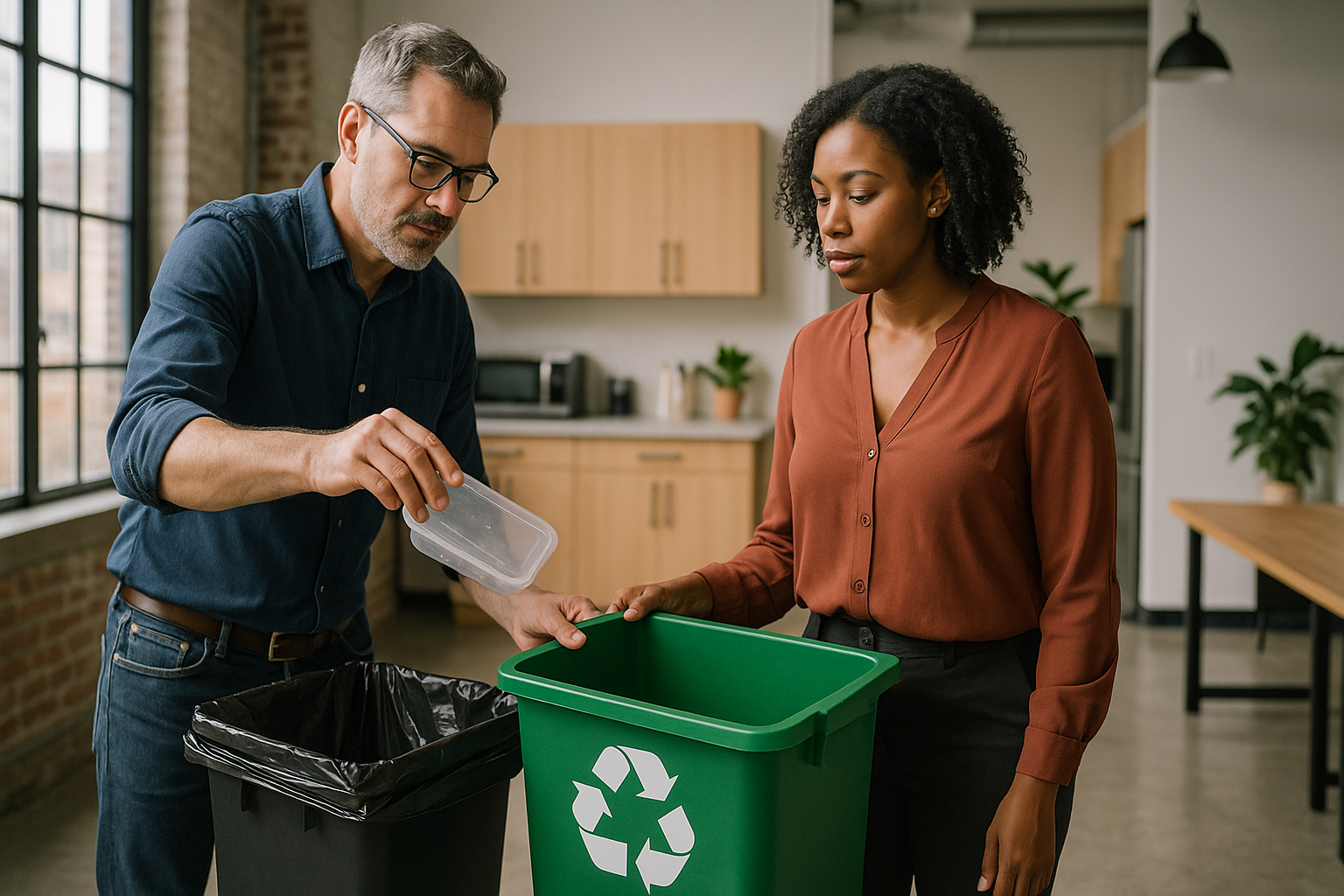 Réduction des déchets en entreprise