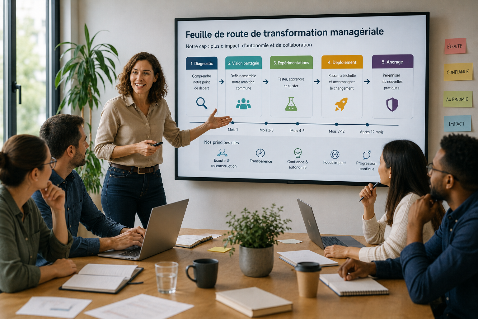 Atelier de transformation managériale